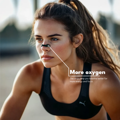 Vortex™ Breathing Strips + 30 nose stickers